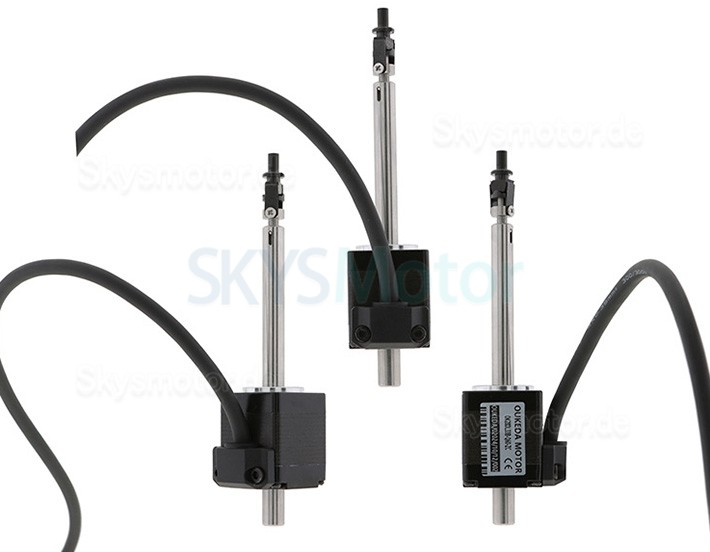Nema 11 Hohlwellen Schrittmotor OK28DL33B-Q60-ZC 1,8° 6,8Ncm 28 x 28mm für Yamaha IC-Brennmaschine/Etikettiermaschine